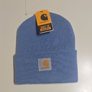 Carhartt Mens Light Blue Beanie